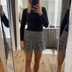 Isabel marant smocked skirt